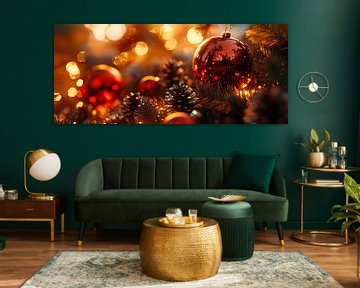 Kerst glamour van Poster Art Shop