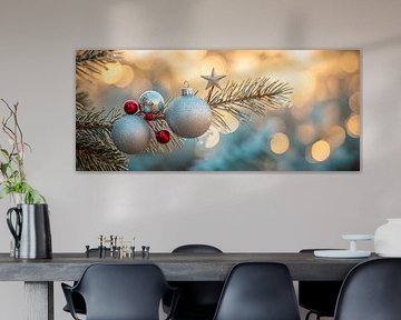 Kerst glamour van Poster Art Shop