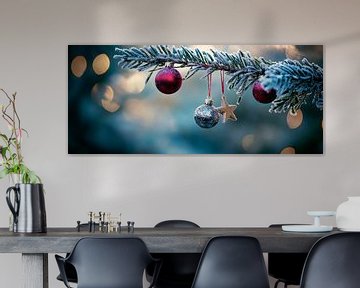 Kerst glamour van Poster Art Shop