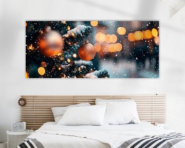 Kerst glamour van Poster Art Shop