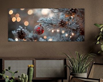 Kerst glamour van Poster Art Shop