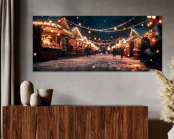 Kerstwonderland van Poster Art Shop