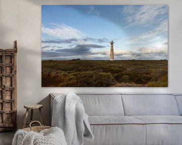 De vuurtoren van Morro Jable op Fuerteventura van Marloes ten Brinke