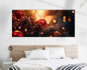 Kerst glamour van Poster Art Shop