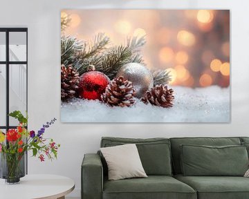 Kerst glamour van Poster Art Shop