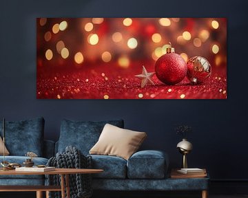 Kerst glamour van Poster Art Shop