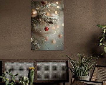 Kerst glamour van Poster Art Shop