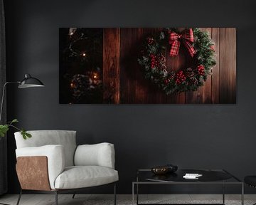Kerstkrans van Poster Art Shop