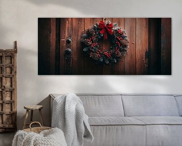 Kerstkrans van Poster Art Shop