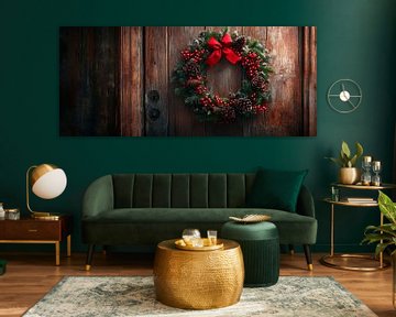 Kerstkrans van Poster Art Shop