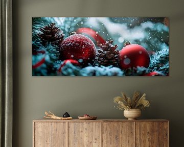 Kerst glamour van Poster Art Shop