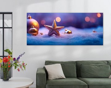 Kerst glamour van Poster Art Shop