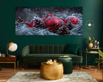 Kerst glamour van Poster Art Shop