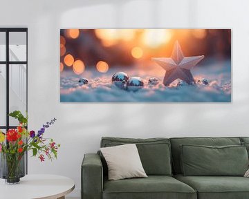 Kerst glamour van Poster Art Shop