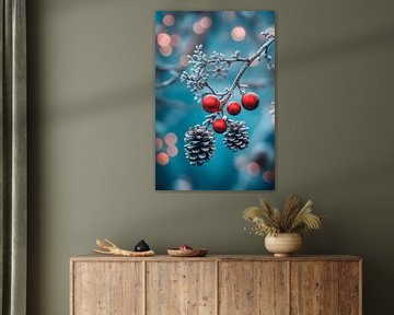 Kerst glamour van Poster Art Shop