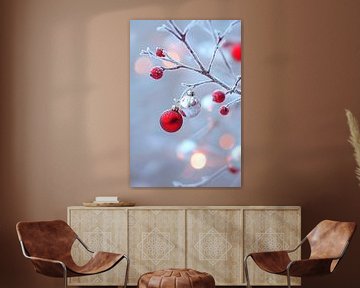 Kerst glamour van Poster Art Shop