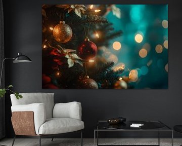 Kerst glamour van Poster Art Shop