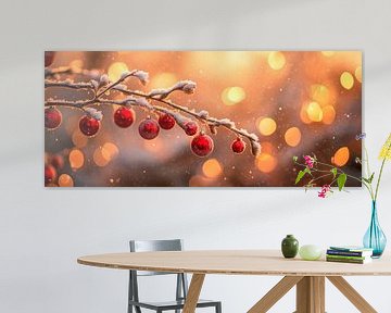 Kerst glamour van Poster Art Shop