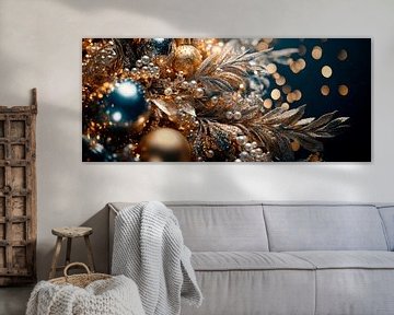 Kerst glamour van Poster Art Shop