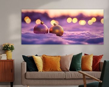 Kerst glamour van Poster Art Shop