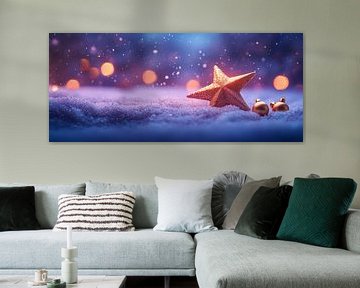 Kerstmagie van Poster Art Shop