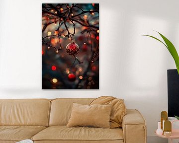 Kerst glamour van Poster Art Shop