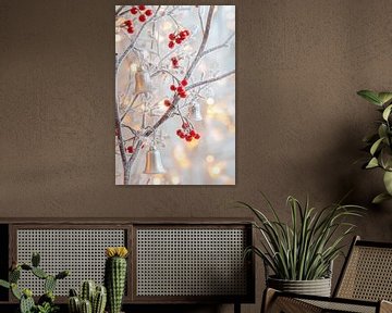 Hoogtepunten van Kerstmis van Poster Art Shop