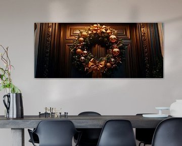 Kerstmis thuis van Poster Art Shop