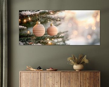 Kerst glamour van Poster Art Shop