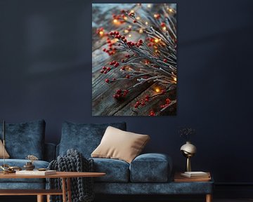 Kerst glamour van Poster Art Shop