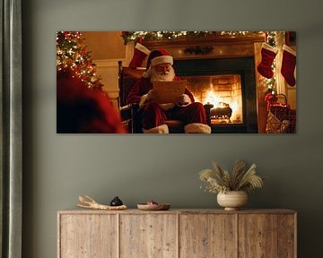 Weihnachten sitzt fest. von Poster Art Shop
