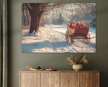 Kerstvibes van Poster Art Shop