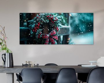 Wachten op Kerstmis van Poster Art Shop