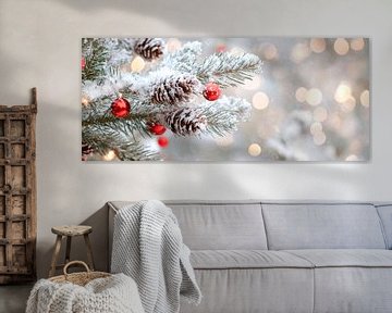 Kerst glamour van Poster Art Shop