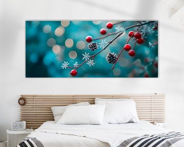 Kerst glamour van Poster Art Shop