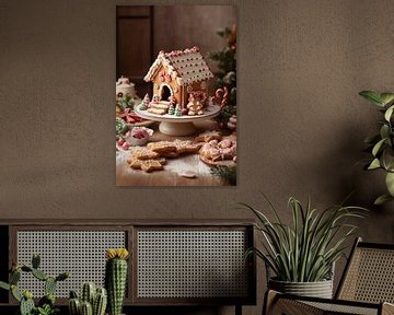 Kerstplezier van Poster Art Shop