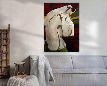 Meisje in witte Kimono, naar Breitner