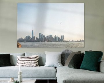 Manhattan Skyline New York City von Bart van der Heijden