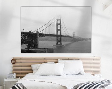 Panorama of San Francisco Golden Gate bridge by Eric van Duijn