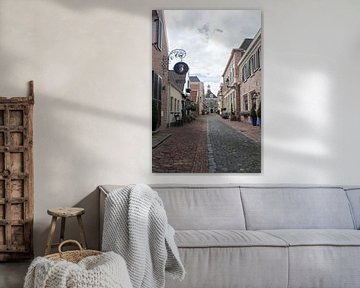 Straatje in Ootmarsum van Eric van Duijn