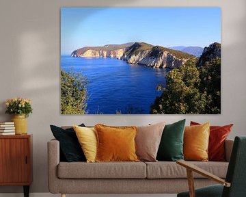 Views of the cliffs of Lefkas by Bobsphotography