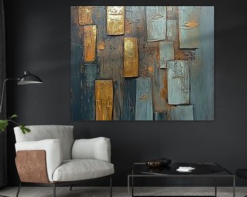 Abstract Goud van De Mooiste Kunst