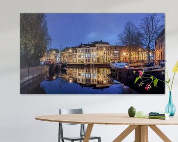 Bend of Ameland Groningen during blue hour by R Smallenbroek