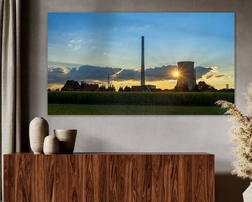 RWE coal-fired power plant at schafberg