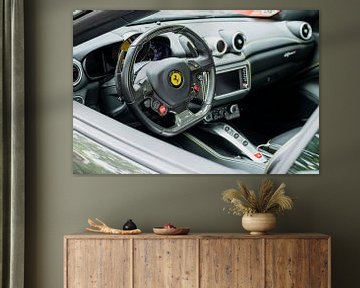 Ferrari California T sportwagen dashboard