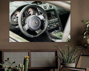 Lamborghini Gallardo Superleggera sportwagen interieur van Sjoerd van der Wal Fotografie