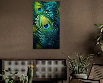 Peacock Feathers by Amanda Moore