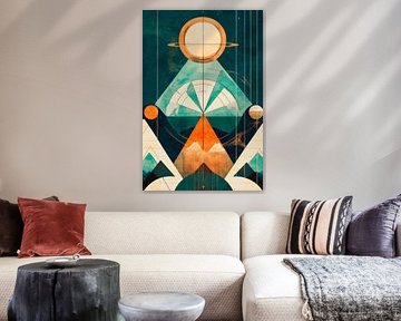 Abstract mountains by Poster Art Shop