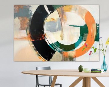 Abstract circles by Poster Art Shop