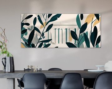 Akropolis im Grünen von Poster Art Shop